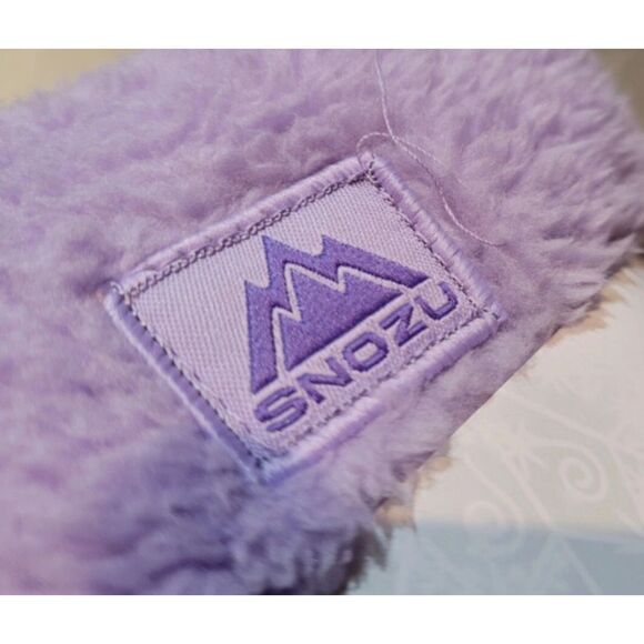 NEW Girls Sz 9-12 Months Purple Soft Fleece Hooded Jacket & Snowsuit 2 Pc Set - Picture 7 of 9